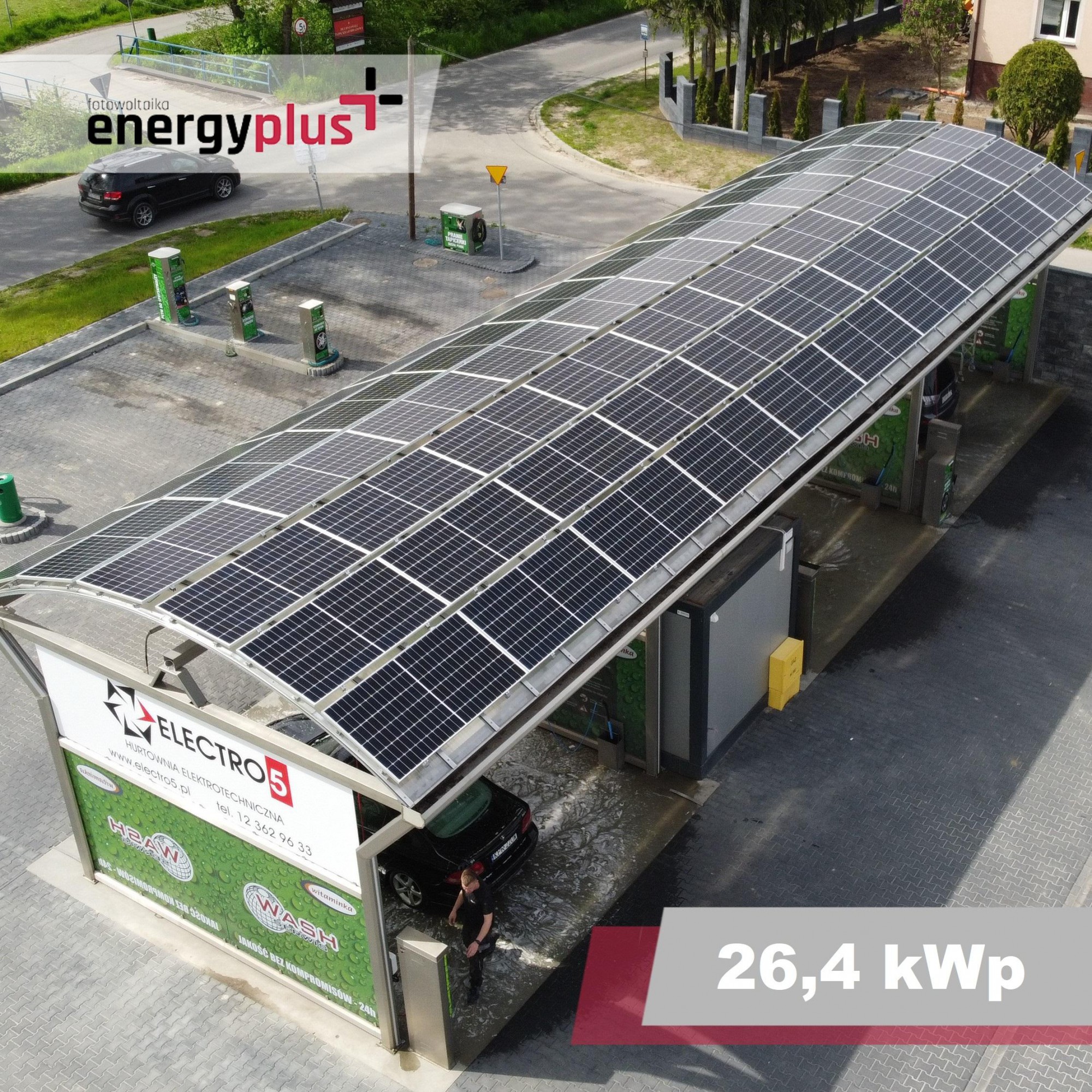 Biskupice - Instalacja fotowoltaiczna o mocy 26,4 kWp