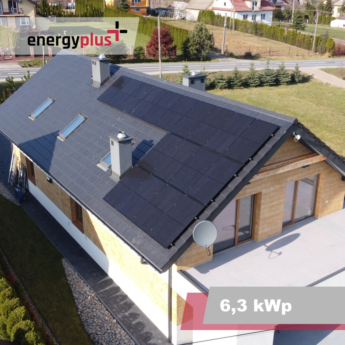 Jawornik, instalacja fotowoltaiczna o mocy 6,3 kWp