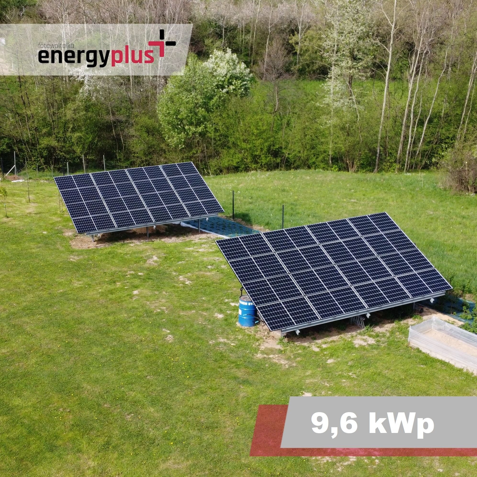 Komorniki, instalacja fotowoltaiczna o mocy 9,6 kWp