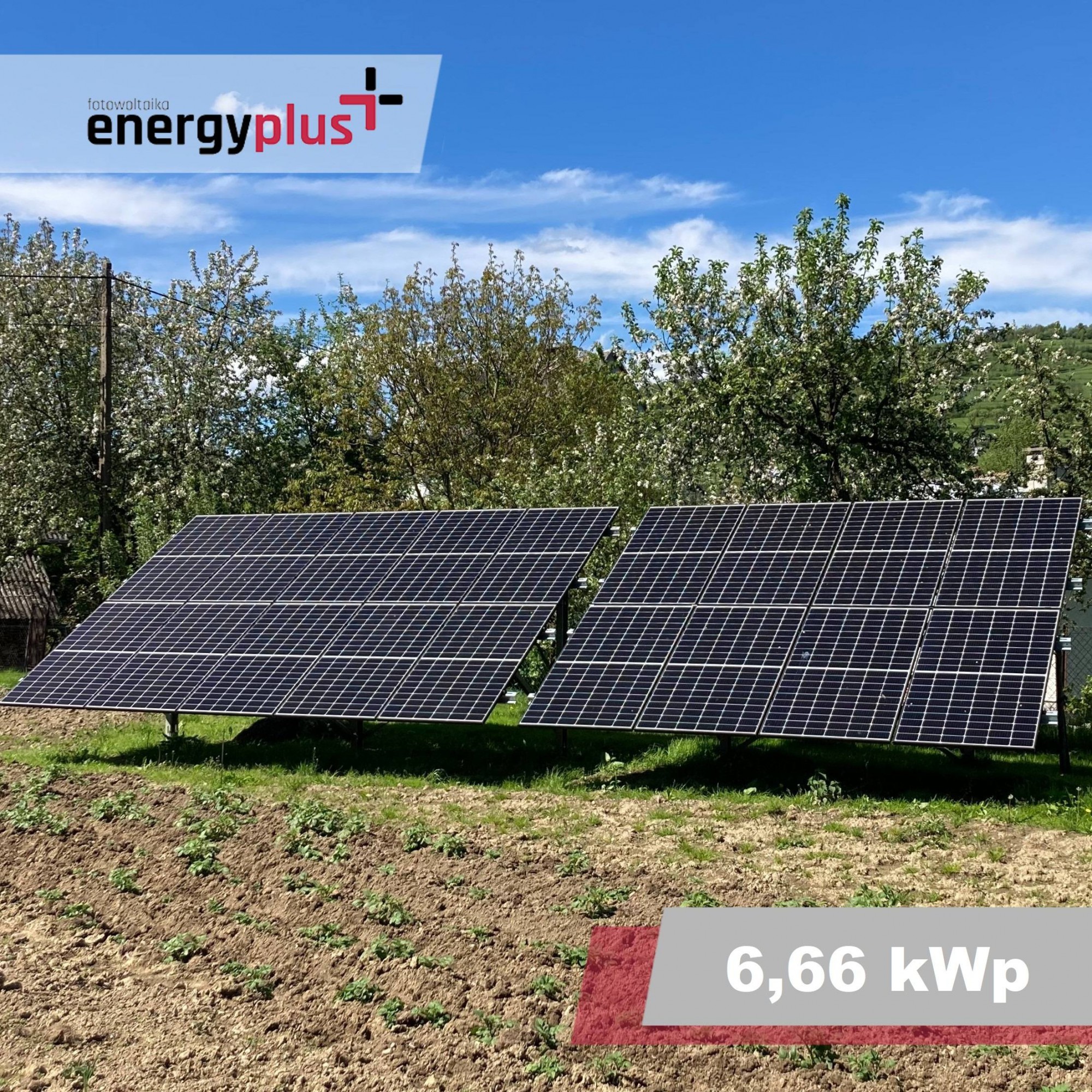 Mszana Górna, instalacja fotowoltaiczna o mocy 6,66 kWp