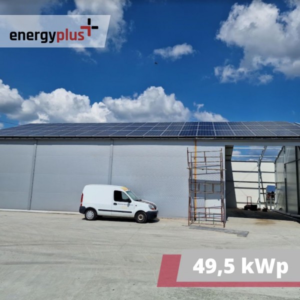 Myślenice - Instalacja fotowoltaiczna o mocy 49,5 kWp