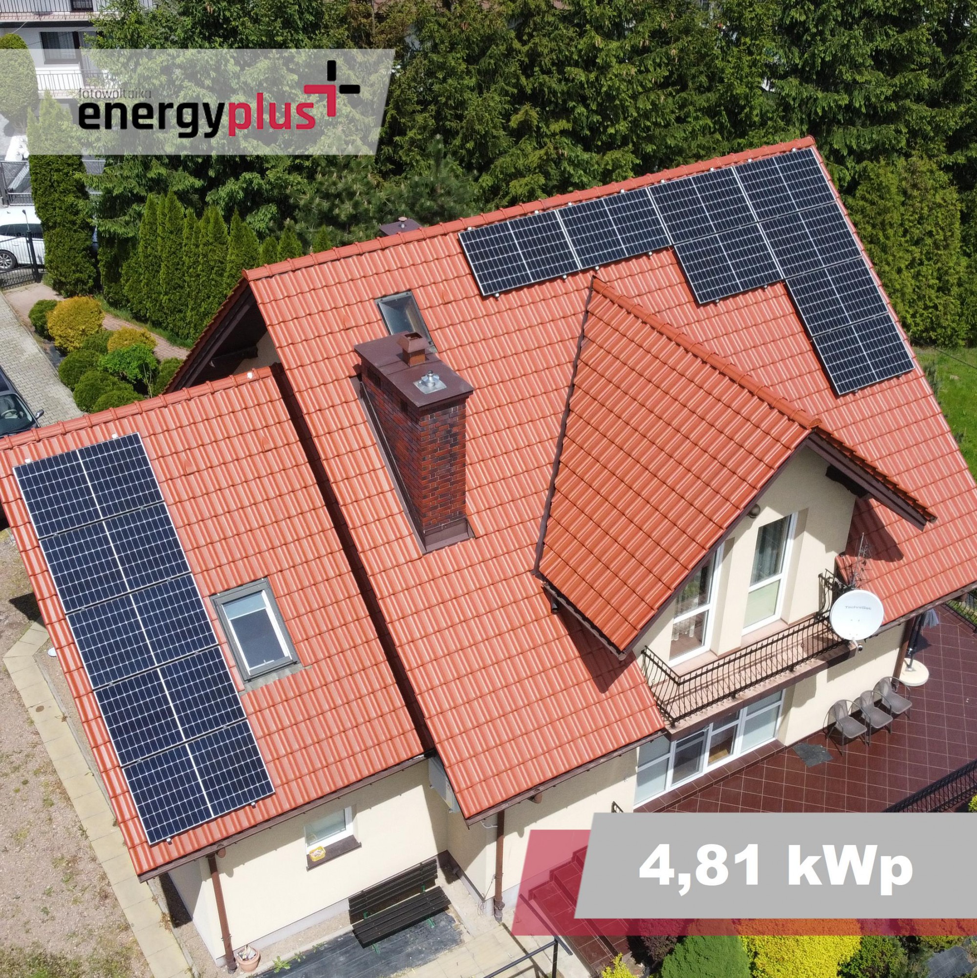 Pawlikowice, instalacja fotowoltaiczna o mocy 4,81 kWp