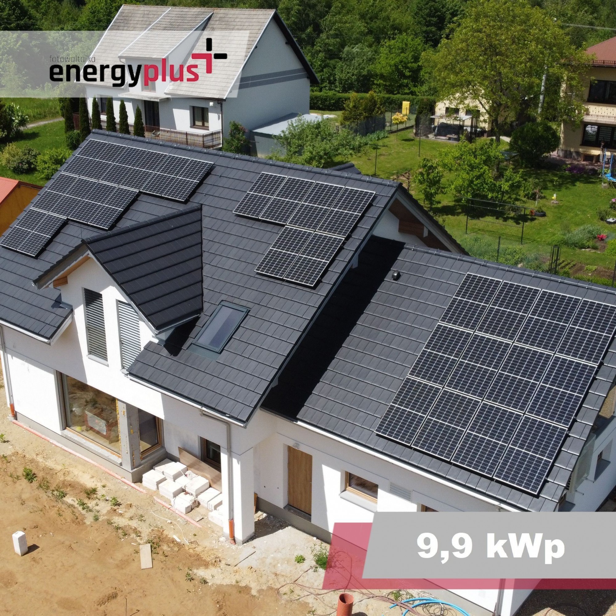 Siepraw, instalacja fotowoltaiczna o mocy 9,9 kWp