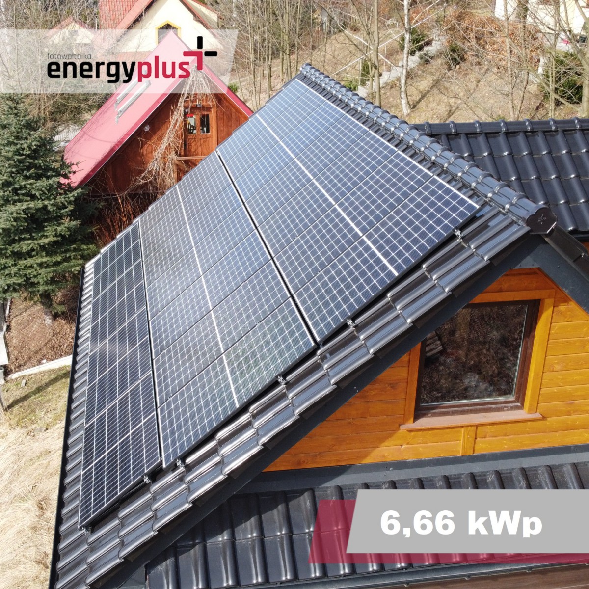 Tokarnia, instalacja fotowoltaiczna o mocy 6,66 kWp