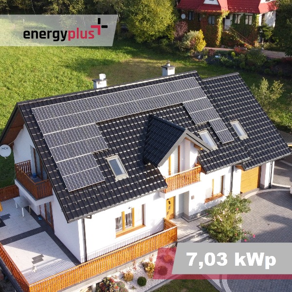 Zasań, instalacja fotowoltaiczna o mocy 7,03 kWp
